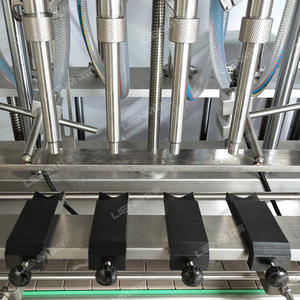 Máquina De Enchimento E Tampando De Alta Eficiência Linha 4 Cabeças Pistão Máquina De Enchimento Automática De Shampoo De Sabão Líquido - Product Image 3