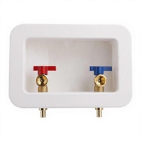 Boîte de sortie pour lave-linge, accessoire de plomberie PEX 1/2 pouce pour l'eau de lavage