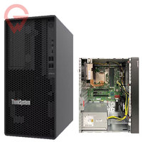 Servidor en Torre ThinkSystem ST50 V2 con Procesador Intel Xeon Pentium para Nivel Básico Compacto, 8 Núcleos, 95W, 128GB DDR4, en Stock