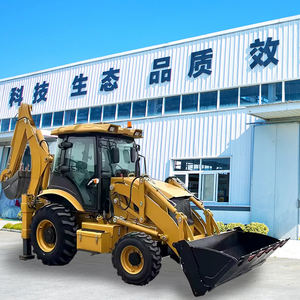 Nouveau modèle diesel mini pelleteuse compacte chargeur 4x4 vente de machine de terrassement - Product Image 1