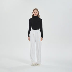 بيع بالجملة من المصنع طقم بنطال من الفانيلا الأنيق للنساء ، مطبوع خصيصًا ، تصميم جديد من الفانيلا ، صوفي لموسم الربيع ، خصر مرن - Product Image 1