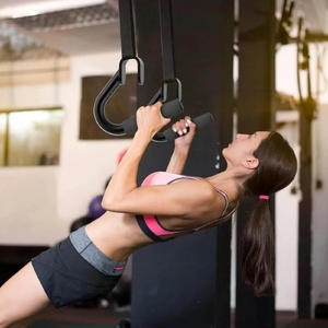 Poignée de fitness multifonctionnelle avec crochet pour tractions, soulevés de terre, entraînement de force, usage en salle de sport à domicile et pour machine à rames - Product Image 6