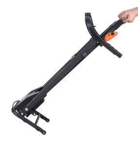 <span class=keywords><strong>Tapis</strong></span> roulant portable et pliable avec bande <span class=keywords><strong>de</strong></span> <span class=keywords><strong>course</strong></span> fluide et commandes simples, idéal pour les entraînements à domicile pour débutants et un rangement pratique - Product Image 2