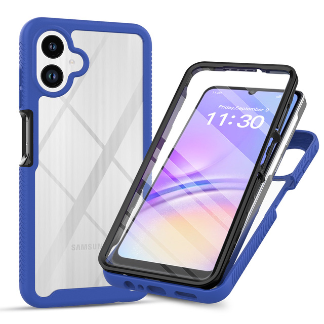 360 Full Body Screen Protector Phone Case for Samsung Galaxy S25 Edge S24 FE S23 Plus S22 S26 Ultra Shockproof Phone Cover