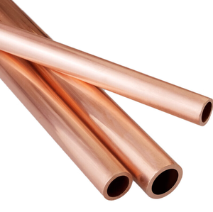 Tube en <span class=keywords><strong>cuivre</strong></span> pur de haute qualité 99,9% C1100 C12200, diamètre extérieur personnalisé 10 mm 20 mm 40 mm - Product Image 1