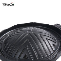 Barbecue portable en fonte au charbon de bois, mini-grill sans fumée pour table, idéal pour la cuisson japonaise Hibachi Yakitori en intérieur