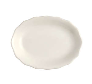 Juego de Platos de Cerámica Color Marfil de Diferentes Tamaños, Plato Ovalado de Lujo de Alta Calidad con Forma de Concha, Platos <span class=keywords><strong>para</strong></span> Cena con Múltiples Usos - Product Image 2