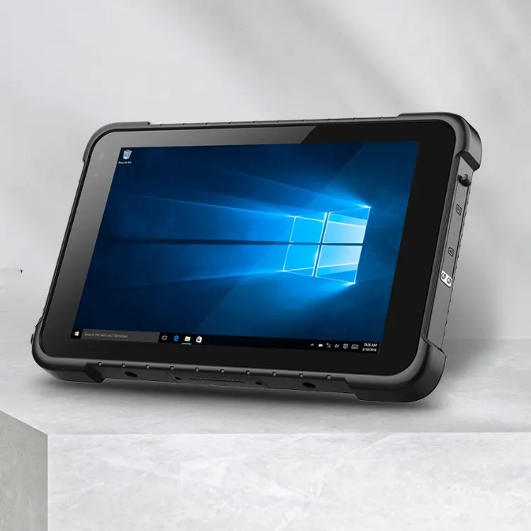 8 Inch Rugged Tablet Windows 10 Touch Screen Rugged Windows 10 Tablet With NFC Ip67 3G 4G Network Rugged Tablet Pc