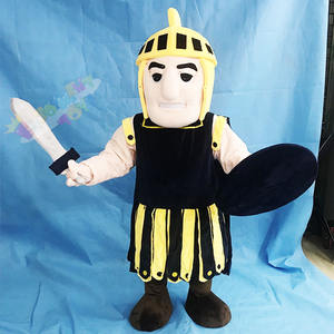 Costume de mascotte Dynamic Knight XL, design personnalisé mignon pour les promotions commerciales et les événements sociaux, fêtes de Noël, Halloween, Pâques - Product Image 1