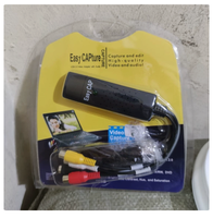 Easycap USB Video Capture USB Kartu Pengambilan Video Saluran Tunggal Mendukung Pembuat DVD Win7