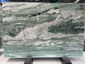 אבן יוקרה ירוקה טבעית אבן דקורטיבית פנים גבוהה אבן קיר רקע דקורטיביים/משטח/כיור - Product Image 2