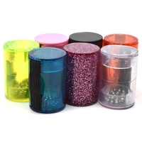 New Colorful Plastic Finger Shaker Sand Bell Mini Percussion Instrument Accessory for Ukulele Guitar Band Accompaniment