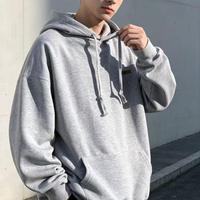 Sweat à capuche LOGO French Terry pour homme, coupe ample, col à capuche, unisexe