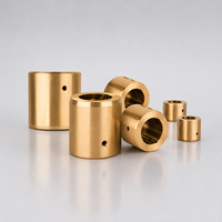 Douille en bronze usinée CNC sur mesure, palier en laiton imprégné d'huile, automatisation industrielle, usine OEM