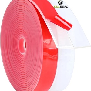 Guarnizione Adesiva <span class=keywords><strong>per</strong></span> Porte, Tagliabile, in Gomma EPDM da 2mm, Sigillante <span class=keywords><strong>per</strong></span> Intervalli Laterali e Inferiori, Striscia Isolante Bianca/Nera - Product Image 1