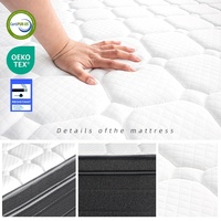 Surmatelas de luxe de haute qualité, 10 pouces, taille king, extra épais, toucher doux, confort, double California king, pour le mal de dos
