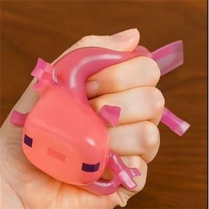 Juguete Antiestrés de Axolotl de Dibujos Animados, Moldeable y Blandito de Maltosa, para Niños y Adultos, Terapia de Descompresión, Regalo Social - Product Image 3