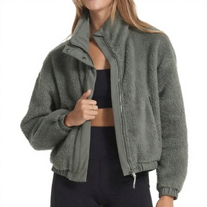 OFTBUY 2025 <b>Women</b> Outwear Regular Style Casual Quilted Solid Jacket Winter Rabbit Fur Coat Stand <b>Collar</b> Thick Warm Elegant - Product Image 4