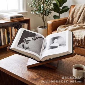 Estantería plegable de madera en forma de X de 13 pulgadas, diseño moderno, para almacenamiento y exhibición de libros. - Product Image 3