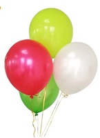 Duile 10 Pouces 220 Grammes Ballons de Baudruche Métalliques Blanc Nacré Haorun R10 pour Fête d'Anniversaire ou Décoration Extérieure
