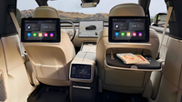 Moniteur Android de 10 pouces pour siège arrière de voiture avec accessoire USB TF et téléchargement facile de l'application