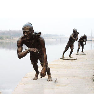 Bronzes représentant <span class=keywords><strong>des</strong></span> personnes, <span class=keywords><strong>des</strong></span> coutumes, <span class=keywords><strong>des</strong></span> porteurs, <span class=keywords><strong>des</strong></span> transporteurs de <span class=keywords><strong>quai</strong></span>, <span class=keywords><strong>des</strong></span> sculptures pour les places et les parcs, <span class=keywords><strong>des</strong></span> traditions et coutumes populaires, fabricant. - Product Image 3