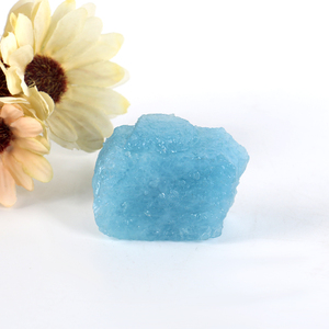 Cristal de Aguamarina Azul Natural de Alta Calidad, Piedra en Bruto, Bloque de Cuarzo para Joyería - Product Image 5