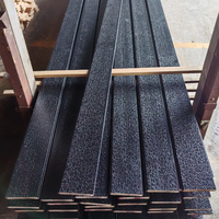 Panel Dinding Langsung dari Pabrik, Panel Kayu Karbonisasi, Panel Dinding Kayu Shou Sugi Ban, Yakisugi untuk Luar Ruangan