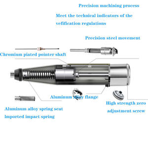 10-60MPa aralığı ve HT-225 doğruluk önlemleri ile 0.1 mekanik Schmidt Hammer beton Rebound Tester beton yüzey sertliği - Product Image 4