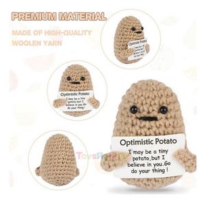 Muñecos Amigurumi de Patatas Fritas de Ganchillo Personalizados con Logotipo y Color, Juguetes de Dibujos Animados de Verduras y Alimentos Positivos - Product Image 6