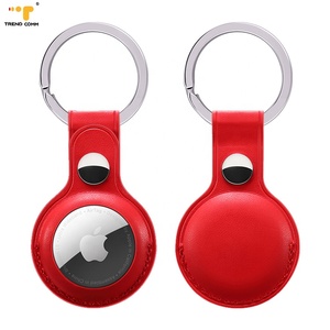 Llavero Personalizable 2026 con Correa Protectora de Cuero para Apple Airtags, Apto para Niños, con Detección de Caídas - Product Image 1