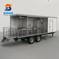 Abattoir mobile compact pour lapins, bovins, poulets, vaches, porcs, moutons