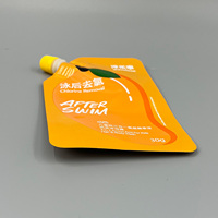 Emballage personnalisé pour détergents liquides, sachet debout, recharge de gel douche, sachets de shampoing avec bec verseur