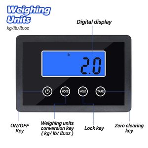 180Kg/50g Digital <b>Large</b> Capacity Weighing Platform Scales for Postal Industrial Commercial Shop Kitchen Letter Parcels Postal - Product Image 3