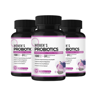 ओम निजी लेबल महिलाओं के जैविक प्रोबायोटिक्स 100 बिलियन सीफस स्वास्थ्य के लिए पूरक कैप्सूल - Product Image 6