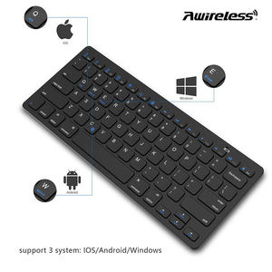 Ultra Slim Keyboard German Computer French Spanish Keyboards <b>PC</b> Bluetooth Wireless Keyboard for Microsoft - Product Image 3