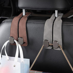 Gancho para asiento de coche, estante colgante de almacenamiento de doble cabeza, asiento, reposacabezas, respaldo, organizador de almacenamiento, soporte para teléfono, accesorios interiores - Product Image 3