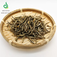 Thé blanc biologique en vrac au jasmin et aux aiguilles d'argent de Fuding, Fujian, en vrac ou en coffret cadeau