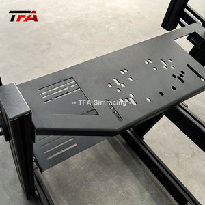 aluminium simulateur de cockpit de course siège voiture conduite simulateur de course jeu de cockpit simulateur de course - Product Image 5