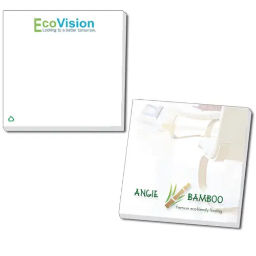 Bloc de notas de papel con impresión personalizada, Bloc de notas adhesivo promocional con logotipo, venta al por mayor de fábrica