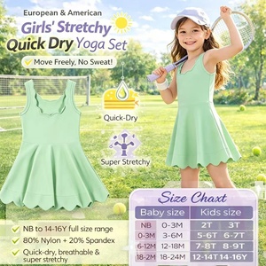 DH ODM Body da Ginnastica Ritmica per Bambine ad Alta Purezza, Senza Maniche con Volant, Vestito Uniforme per Eventi di Squadra - Product Image 3