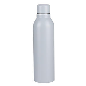 Bouteille d'eau sport isotherme Skirton personnalisée à double paroi en acier inoxydable 304, bouteille SUS 304 de 16 oz - Product Image 3