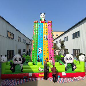 Muro de Escalada Inflable Comercial para Niños, <span class=keywords><strong>Torre</strong></span> de Escalada Inflable para Exteriores, Apta para 12 Personas - Product Image 2