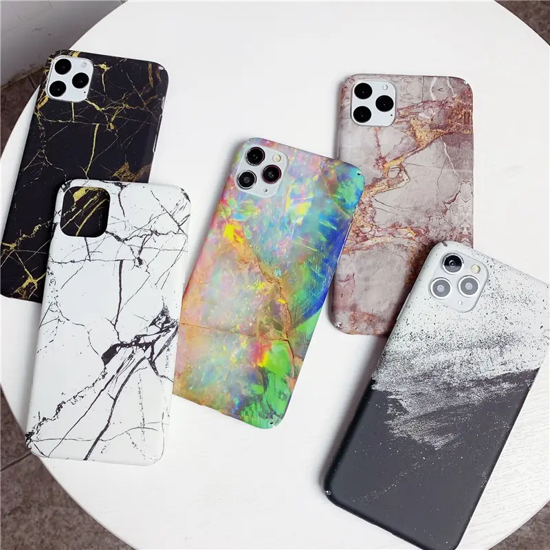 Hard PC Marble Phone Case For iPhone 14 Plus Cover Ultra Slim Mobile Phone Accessories For iPhone 11 12 13 14 Pro Max