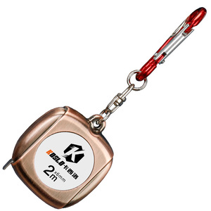 Koslo Steel Tape Measure 2m X6mm Portable Promotional Ruler With Carabiner For Advertising Use - Product Image 5