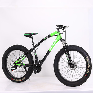 Bicicleta de montaña con suspensión completa para hombre, llanta ancha, 26x4,0 - Product Image 4