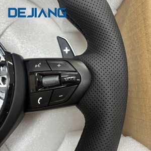 Volante in Pelle Traforata Nera M Sport per <span class=keywords><strong>BMW</strong></span> Serie F F10 <span class=keywords><strong>F30</strong></span> F31 F32 <span class=keywords><strong>F20</strong></span> E92 E60 X6 E71 X5 E70 M3 M4 - Product Image 4