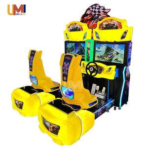 Simulateur de course de luxe à monnayeur 42 pouces, 1 joueur, support espagnol, <span class=keywords><strong>construction</strong></span> métal-plastique, intérieur, garantie 1 an, prix usine - Product Image 5