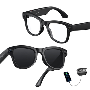 Nuovissimi Occhiali Smart con <span class=keywords><strong>AI</strong></span> SANVNET GS5 MAX 2025 con Custodia di Ricarica Fotocamera 8MP 4K WiFi Occhiali da Sole Video Intelligenti con Traduzione - Product Image 5
