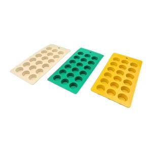 18-Cavity Modern Round Silicone Custom Chocolate Baking <b>Mold</b> with Hanging Hole for <b>Cake</b> Tools - Product Image 2